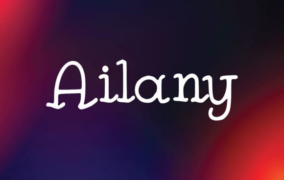 Ailany: The Handwritten Font That Brought Warmth to a Branding Project