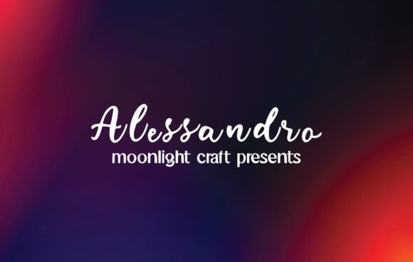 Alessandro: Elevating Editorial Design with a Handwritten Touch