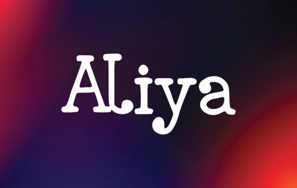 Aliya: A Handwritten Font That Elevates Branding with Personality