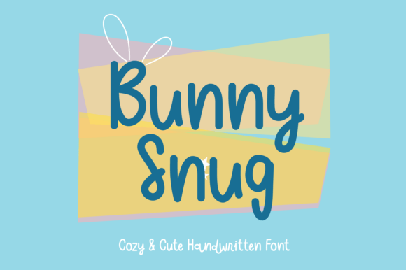 Bunnysnug: A Cozy Handwritten Font for Playful Editorial Design