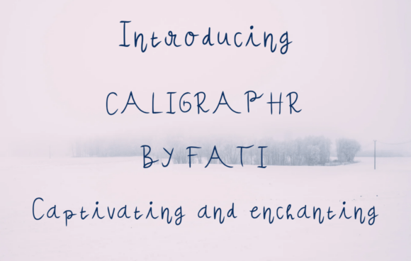 Caligraphr Font: A Handwritten Typeface That Elevates Small Business Branding