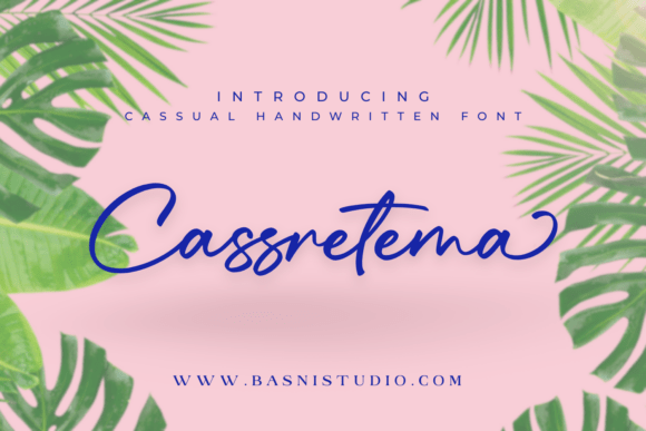 Cassretema: A Handwritten Typeface That Brings Heart to Handmade Design