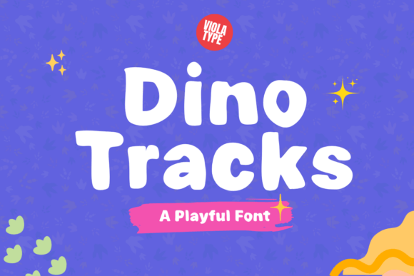 Dino Tracks: A Playful Handwritten Font for Energetic Brand Campaigns