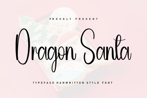 Dragon Santa: A Handwritten Font for Warm, Inviting Editorial Design