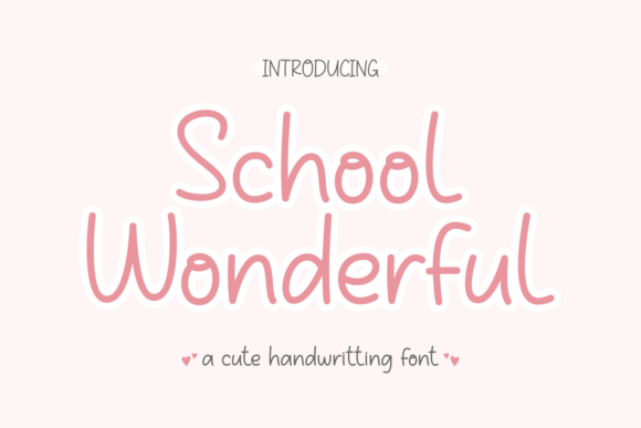 Enhancing Web Design with the School Wonderful Font