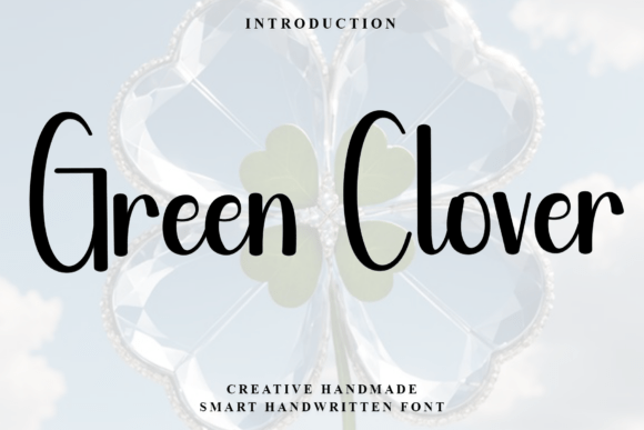 Green Clover: A Handwritten Font That Elevates Small Business Branding