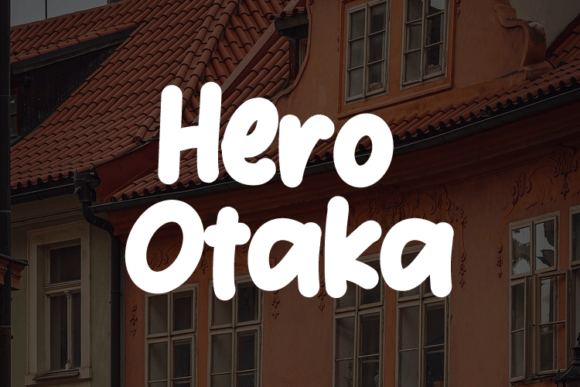 Hero Otaka: Crafting Elegance in Editorial Design with a Modern Script Typeface