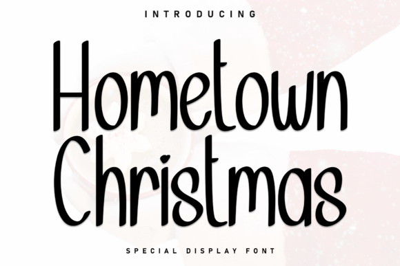 Hometown Christmas: A Handwritten Font for Editorial Charm