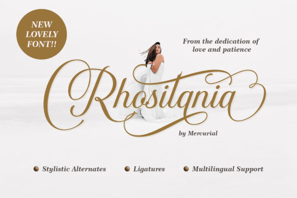 Rhositania: A Classy Script Font for Modern Editorial Design
