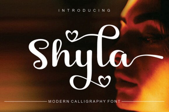 Shyla Font: Elevate Your Brand with a Modern Script Typeface