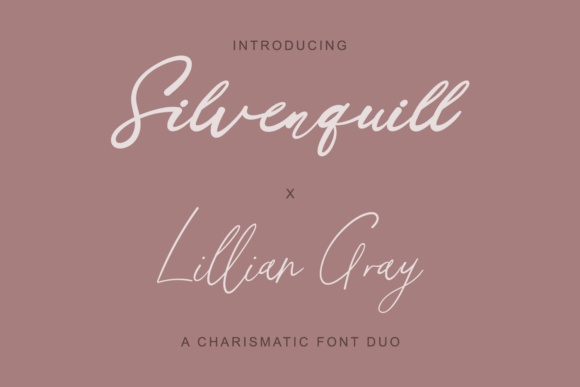 Silverquill X Lillian Gray: A Web Designer’s Dream Typeface for Digital Magic