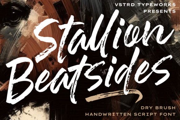 Stallion Beatsides: A Handwritten Script Font That Elevates Editorial Design