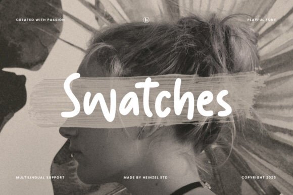 Swatches: A Handwritten Font That Brings Cute Charm to Branding