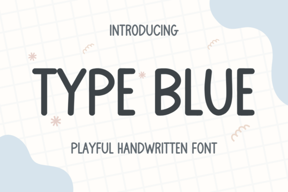 Type Blue: A Whimsical Font for Web Designers and Digital Creators