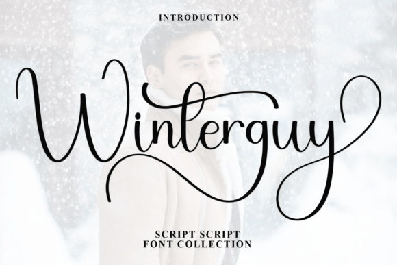 Winterguy: A Refined Script Font for Elegant Editorial Design